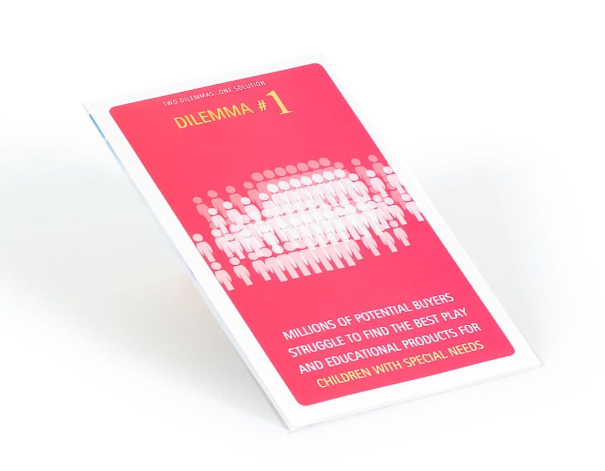 AblePlay Rating System inside of brochure