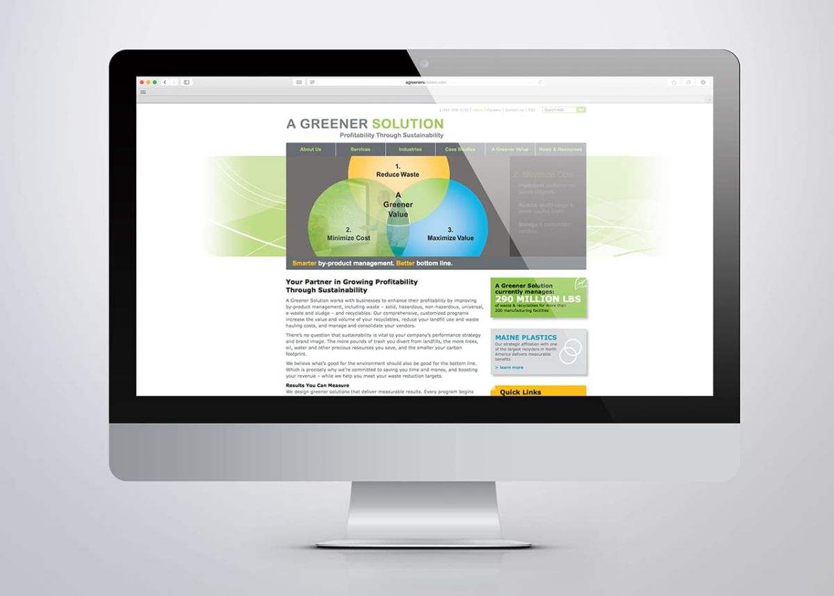 A Greener Solution Website